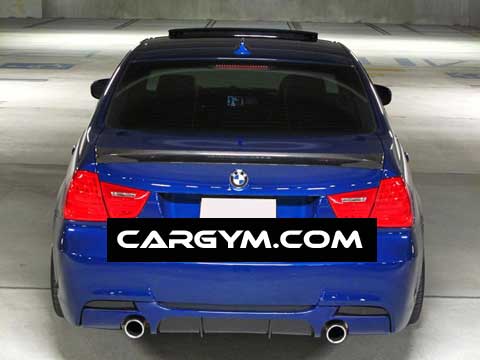 BMW E90 3-Series Performance Carbon Rear Diffuser (Dual Outlets)