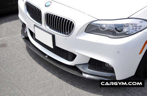 BMW F10 M-Performance Style Dry Carbon Fiber Front Lip Spoiler
