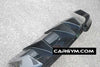 BMW F10 5-Series DTM Style 2 Big Fins Carbon Fiber Rear Diffuser