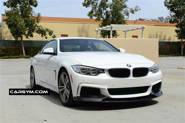 BMW F32 4-Series M-Performance Style Carbon Front Spoiler Lip