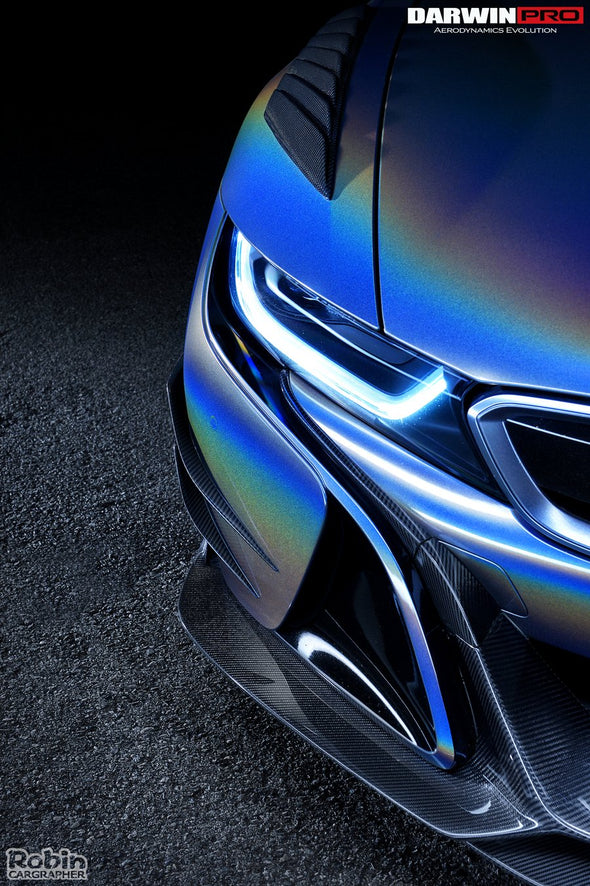 DarwinPro 2014-2018 BMW i8 BZK Carbon Fiber Front Canards