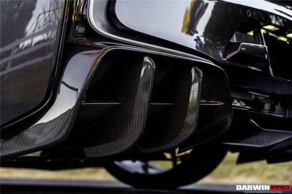 DarwinPro 2014-2018 BMW i8 BZK Carbon Fiber Rear Diffuser﻿