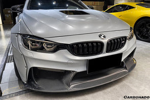 Carbonado 2014-2020 BMW M3 F80 & M4 F82 D3 Style Front Bumper
