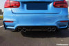 Carbonado 2014-2020 BMW M3 F80 & M4 F82 3D Style Rear Diffuser