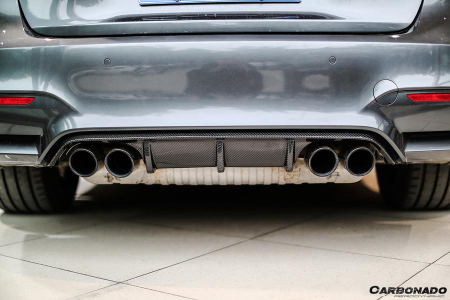 Carbonado 2014-2020 BMW M3 F80 & M4 F82 MP Style Rear Diffuser – CarGym