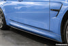 Carbonado 2014-2020 BMW M3 F80/M4 F82 MP Style Carbon Fiber Side Skirts Under Board