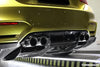 Carbonado 2014-2020 BMW M3 F80 & M4 F82 VAS Style Carbon Fiber Rear Diffuser w/ Lip