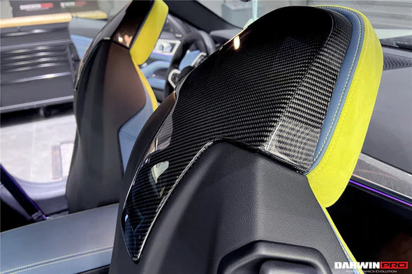 DarwinPro 2021+ BMW M3 G80 M4 G82 / G83 Carbon Fiber Seat Back Cover