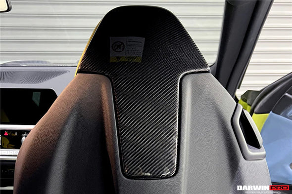 DarwinPro 2021+ BMW M3 G80 M4 G82 / G83 Carbon Fiber Seat Back Cover