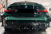 Carbonado 2021+ BMW M3 G80 MP Style Carbon Fiber Rear Diffuser w/ Side Flaps