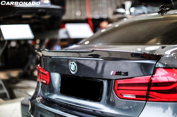 Carbonado 2014-2020 BMW M4 F82 VRS Style Carbon Fiber Trunk Spoiler