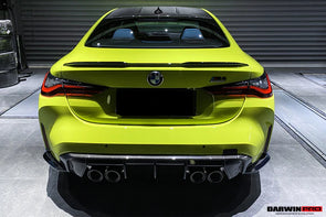 Carbonado 2021-UP BMW M4 G82/G83 M3 G80 Carbon Fiber Rear Diffuser Trim Replacement Lip