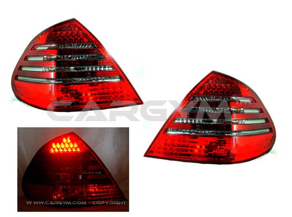 Mercedes-Benz C-Class W203 2001-2004 Red & Smoke LED Taillight