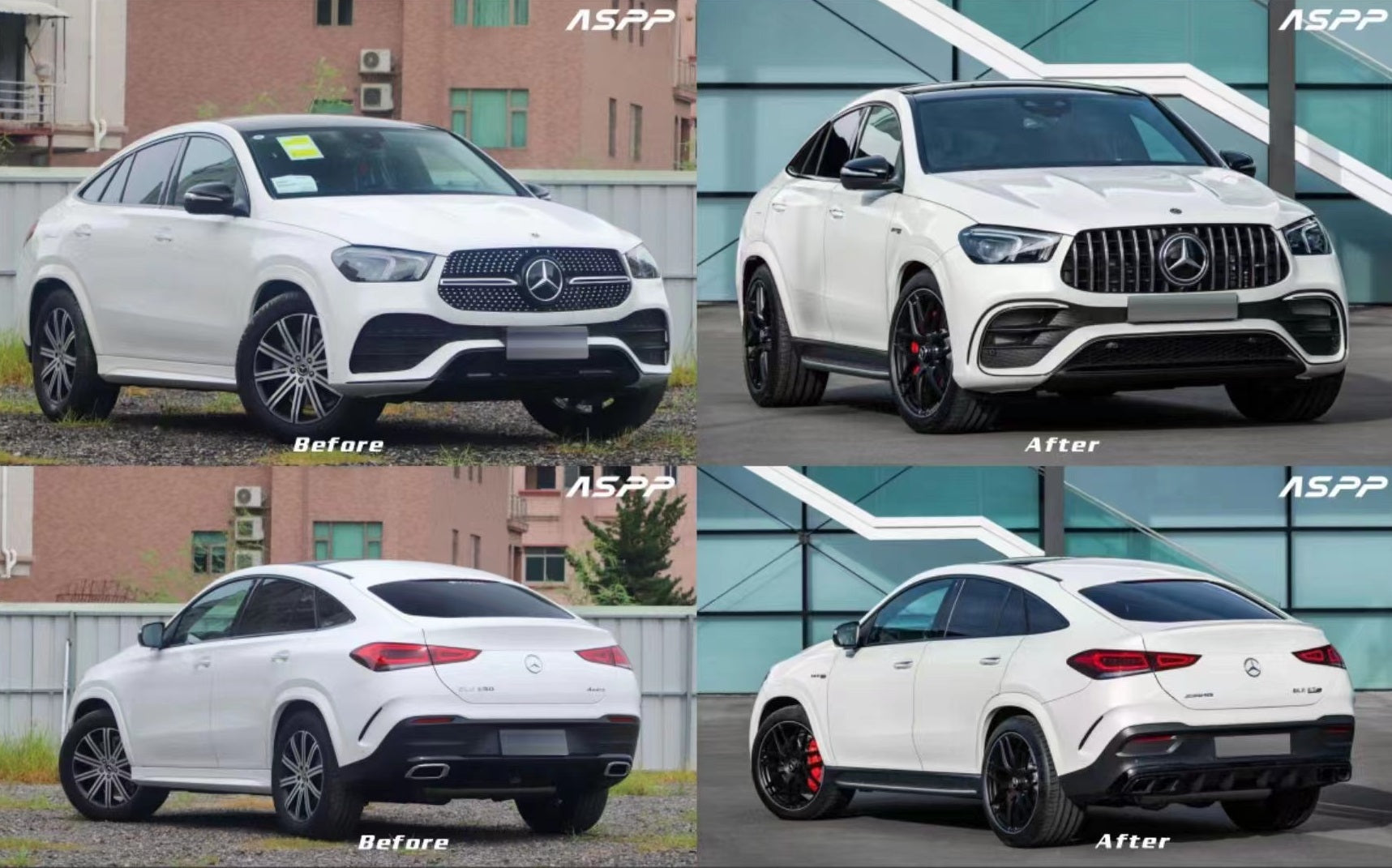 GLE63 AMG Style Body Kit for Mercedes-Benz C167 GLE Coupe 2019+ – CarGym