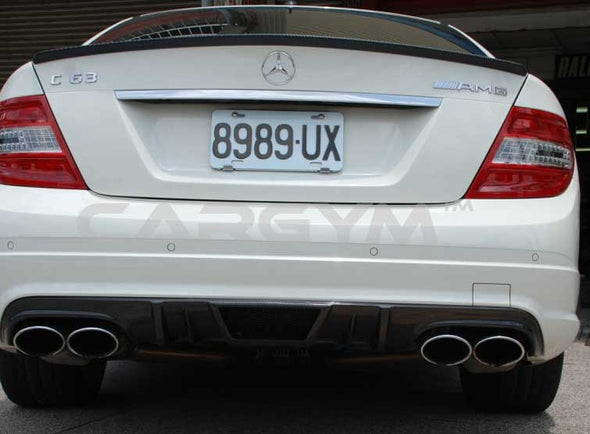Mercedes-Benz W204 C63 / AMG Sports Style Carbon Rear Diffuser