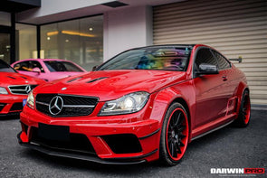 DarwinPro 2012-2014 Mercedes Benz W204 C63 AMG Coupe BKSS Style Wide Full Body Kit