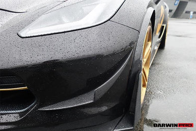 Darwinpro 2013-2019 Corvette C7 Z06 Grandsport Carbon Fiber Canards
