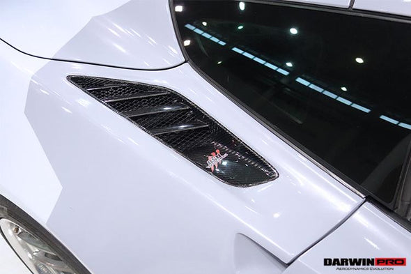 Darwinpro 2013-2017 Corvette C7 Z51 Carbon Fiber Rear Quarter Panel Vents