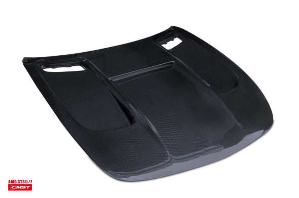 CMST Tuning Black Series Style Carbon Fiber Hood for Mercedes-Benz C190 AMG GT /  GTS / GTC / GTR