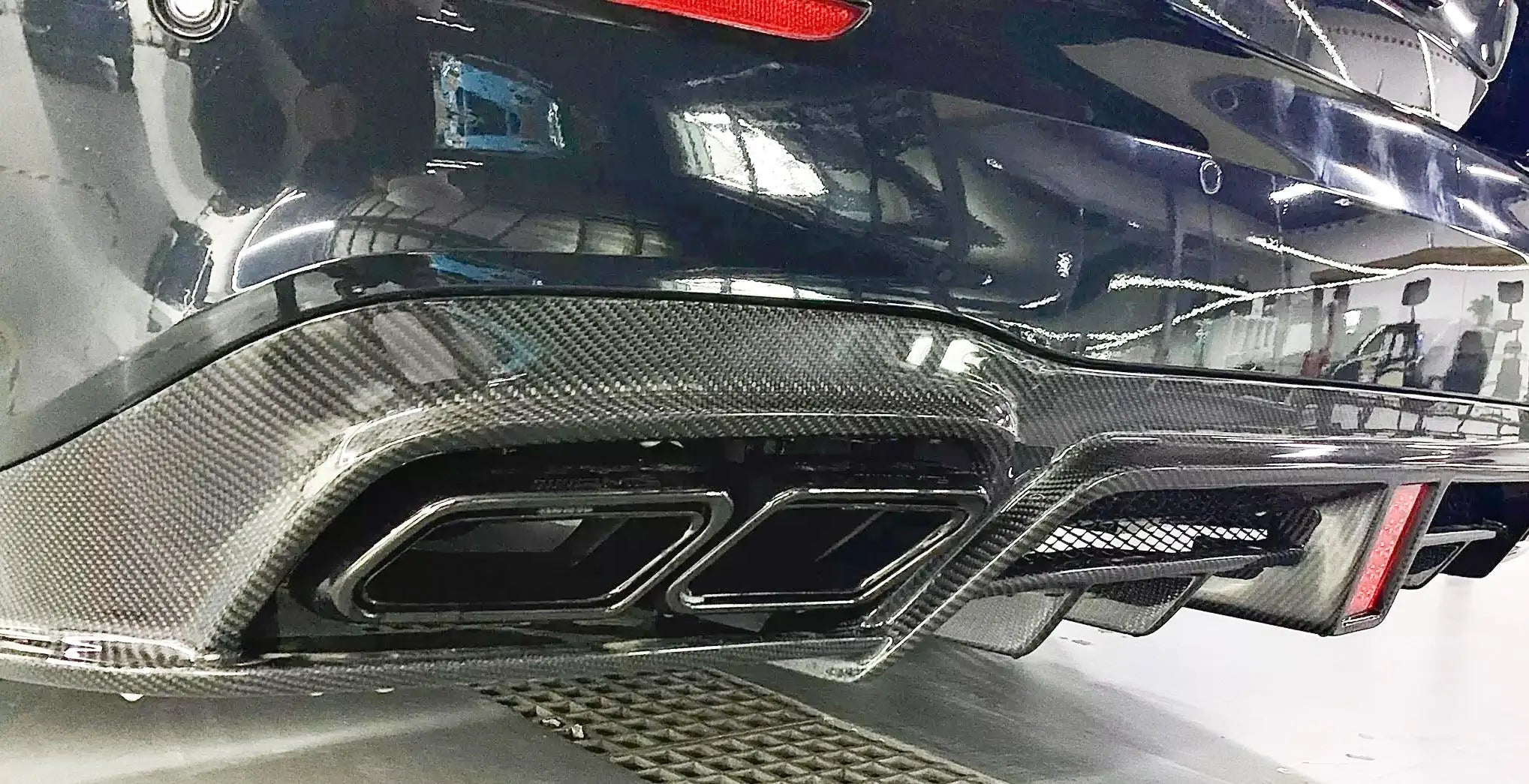 Mb Diffuser CMST Carbon Fiber Rear Diffuser for Mercedes-Benz E-Class Sedan W213 2 ...