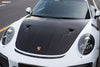 CMST Carbon Fiber GT2RS Hood For Porsche 911 991.1 991.2 Turbo GT3 GT3RS / 718 Cayman Boxster