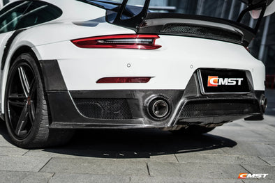 CMST Carbon Fiber Rear Bumper w/ Diffuser for Porsche 991.1 991.2 GT2RS (2012-2018)