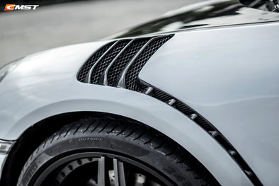 CMST Pre-preg Carbon Fiber Front Fenders For Porsche 911 Carrera 991 / 991.1 991.2 Turbo / GT3 / GT3RS / GT2RS