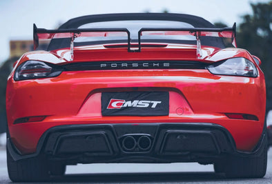CMST Carbon Fiber Rear Diffuser Ver.2 for Porsche 718 Boxster / Cayman 2016-2020