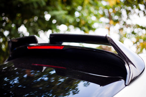 CMST Carbon Fiber Rear Roof Spoiler for Porsche Macan /  Macan S / Macan GTS 2014-2023