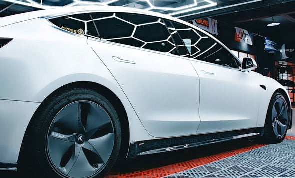 CMST Tesla Model 3 Carbon Fiber Side Skirts Ver.3