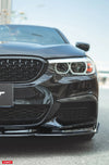CMST Tuning Carbon Fiber Front Bumper Upper Valences for BMW 5-Series G30 / G31 2017-2020 Pre-facelift