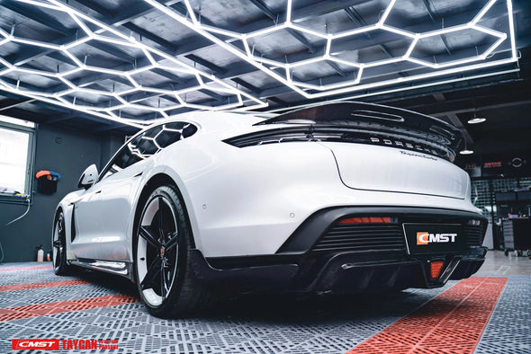 CMST Tuning Carbon Fiber Rear Spoiler for Porsche Taycan / Turbo / Turbo S