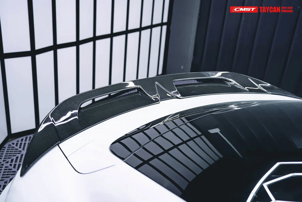CMST Tuning Carbon Fiber Rear Spoiler for Porsche Taycan / Turbo / Turbo S