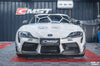 CMST Tuning Carbon Fiber Front Bumper Canards for Toyota GR Supra A90 A91