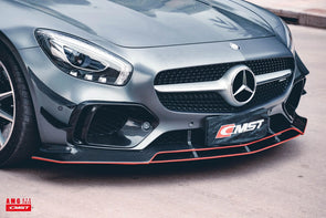 CMST Tuning Carbon Fiber Front Lip for Mercedes-Benz C190 AMG GT GTS 2015-2017