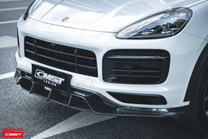 CMST Tuning Carbon Fiber Front Lip for Porsche Cayenne Coupe 9Y3 2018+
