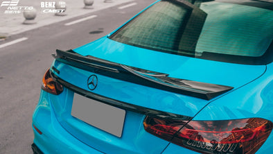 CMST Tuning Carbon Fiber Rear Spoiler Ver.2 for Mercedes-Benz E-Class W213 Sedan 2017+