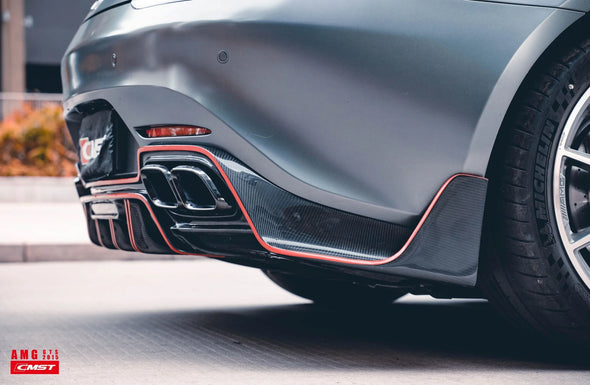CMST Tuning Carbon Fiber Rear Diffuser for Mercedes-Benz C190 AMG GT / GTS 2015+