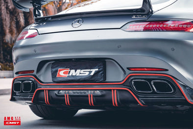 CMST Tuning Carbon Fiber Rear Diffuser for Mercedes-Benz C190 AMG GT / GTS 2015+