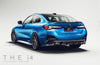 BMW i4 G46 2022+ Carbon Fiber Rear Diffuser w/ Side Splitters by Future Design