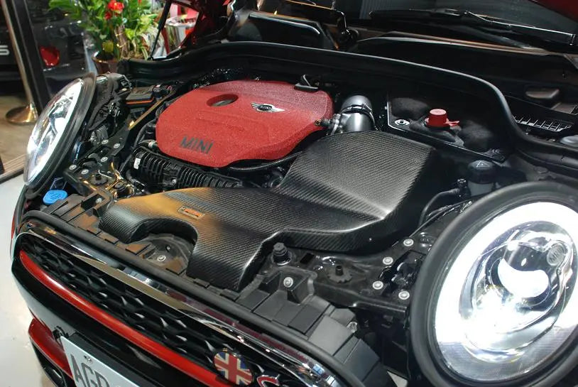Mini R56 Larger Bonnet Intake Armaspeed Hyperflow Carbon Fiber Air Intake for Mini Cooper S R56 – CarGym