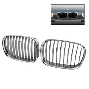 BMW E39 5-Series 1996-2002 Front Chrome Grill