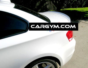 BMW E82 1-Series Coupe Performance Style Carbon Rear Spoiler