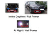 Audi Style LED DRL Daylight Bumper Lamp for All 12V Cars