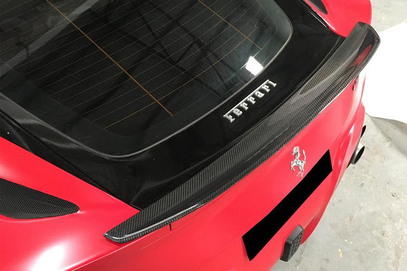 Carbonado 2012-2017 Ferrari F12 Berlinetta DC Style Carbon Fiber Trunk Spoiler