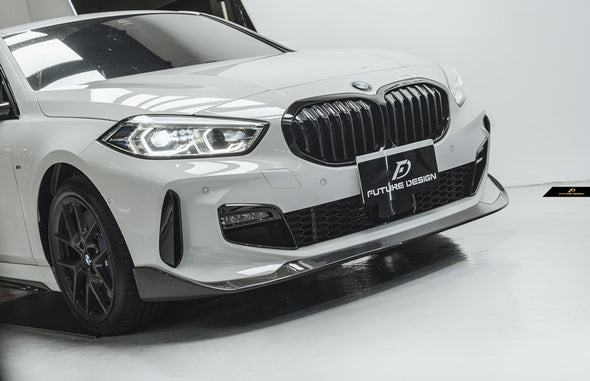Future Design Carbon Fiber Front Lip for BMW F40 1-Series