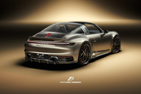 Future Design Carbon Fiber Full Body Kit for Porsche 911 992 Carrera ...