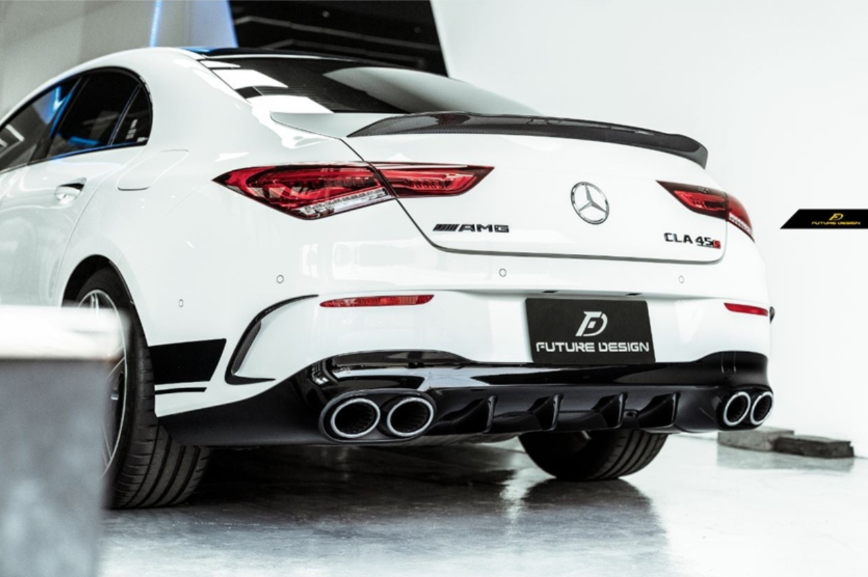 Future Design ED1 Carbon Fiber Rear Spoiler For Mercedes-Benz CLA C118 –  CarGym