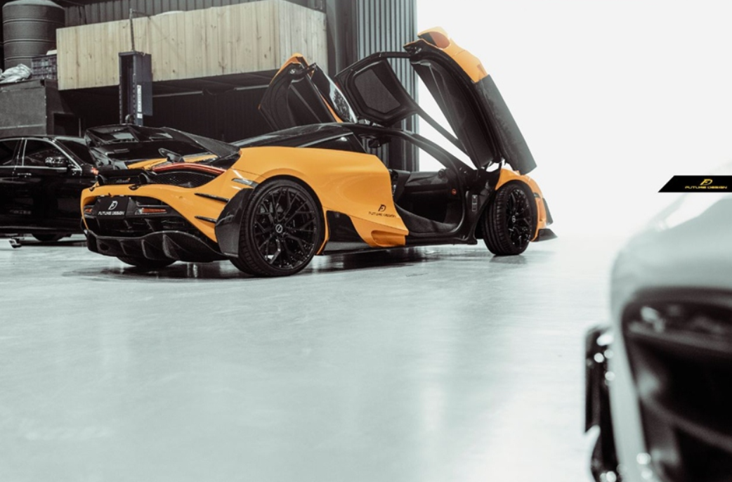 720s Rear Diffuser Future Design Carbon Fiber Rear Diffuser for McLaren 720S – CarGym