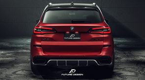 Future Design Carbon Fiber Rear Diffuser for BMW X5 G05 2019+